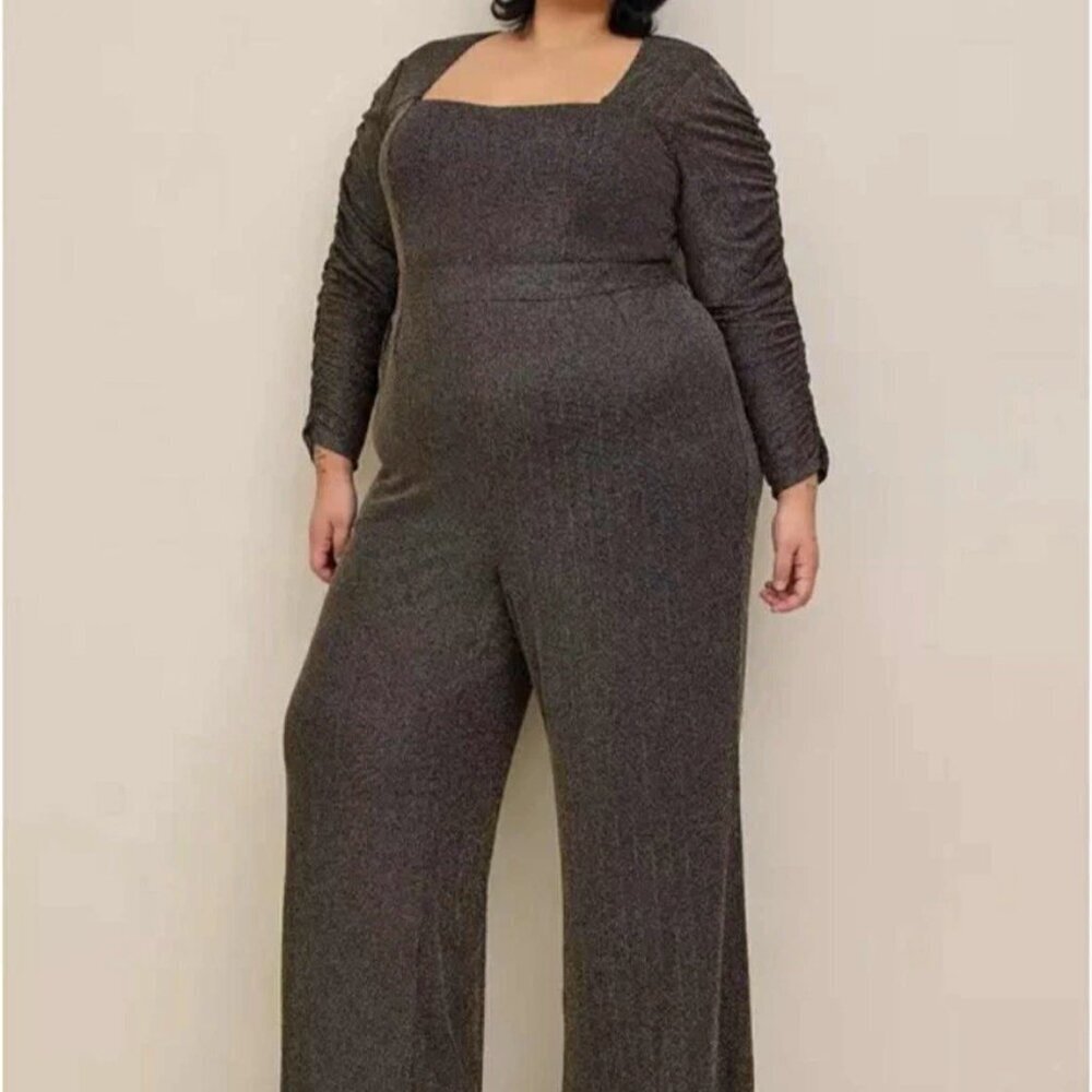Torrid Sparkly Jumpsuit Women Sz 20